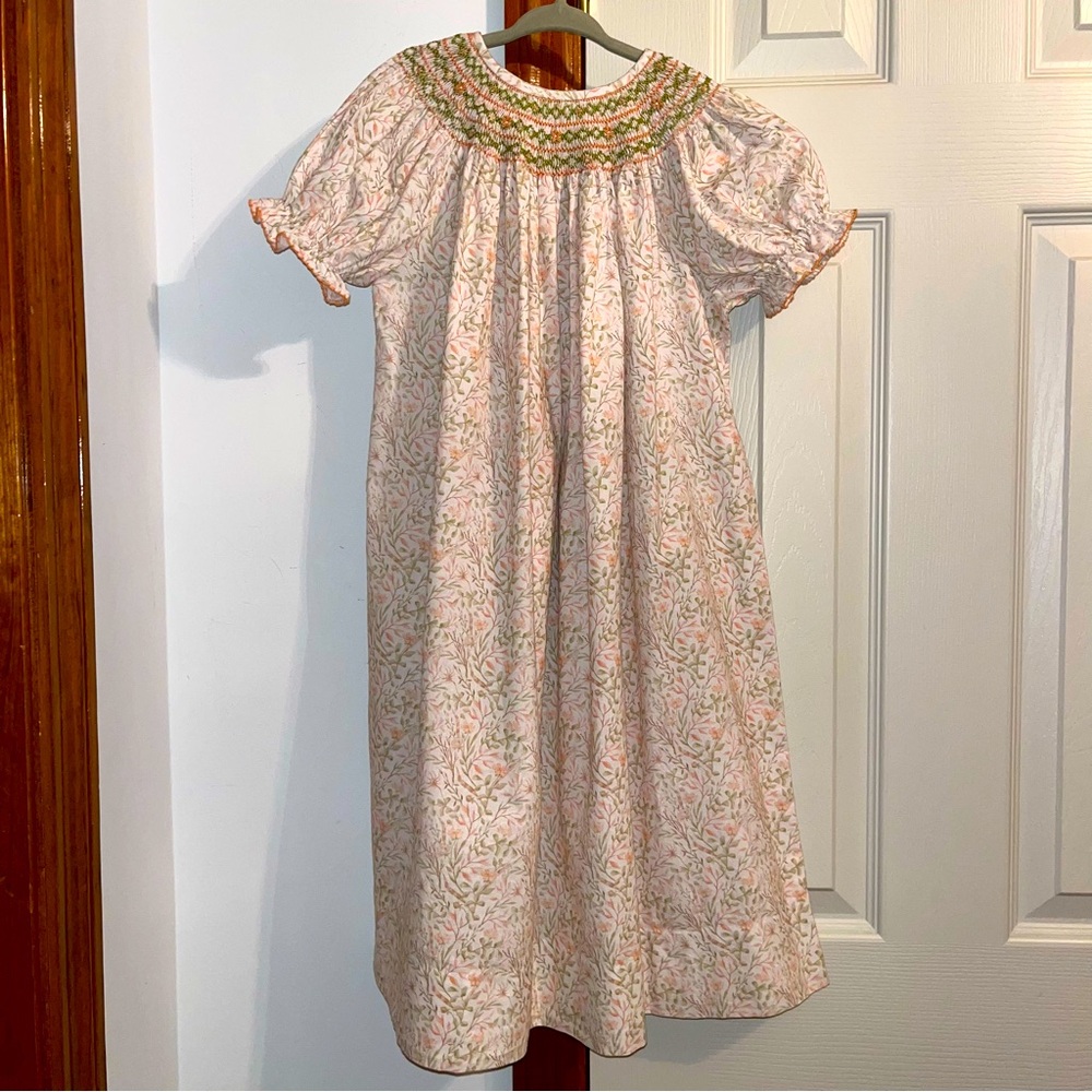 Lulu Bebe Floral Smocked Dress